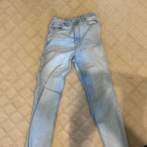 free people blue jeans